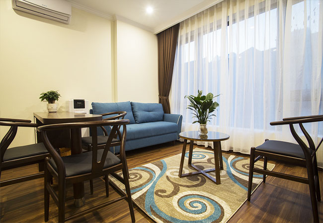 01 bedroom apartment for rent in Tran Quoc Hoan street,cau giay district