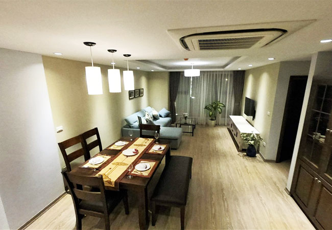 03 bedroom apartment for rent in De Leroid Soleil Building, Xuan Dieu street