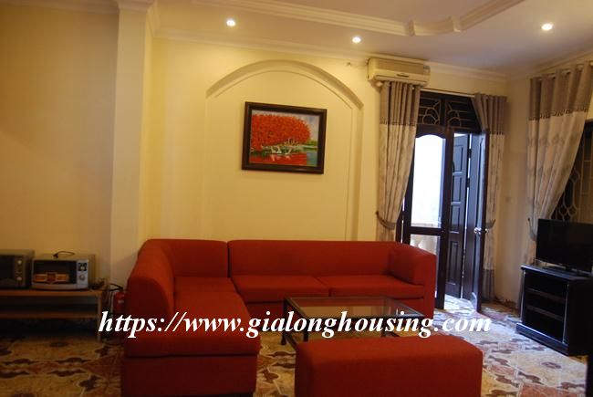 Serviced apartment for rent in Ngu Xa, Truc Bach area 1