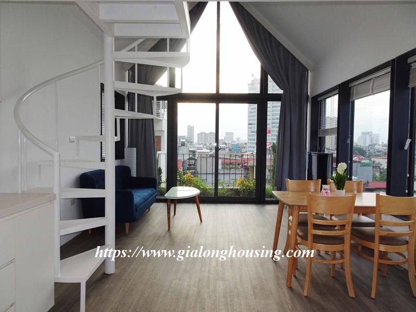 Beautiful duplex rooftop apartment in Hoang Hoa Tham 1