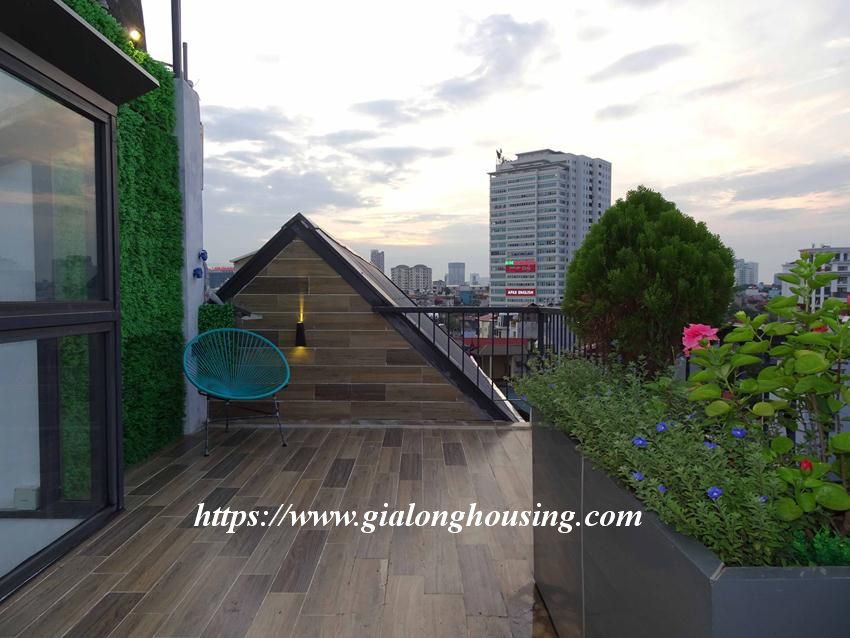 Beautiful duplex rooftop apartment in Hoang Hoa Tham 2