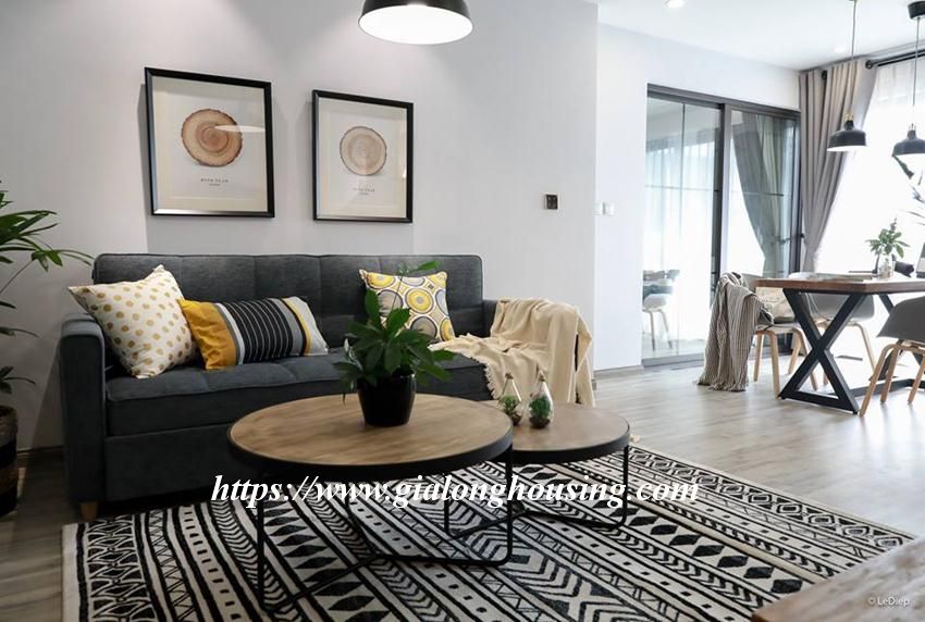 Scandinavian style apartment for rent in Cat Linh 6