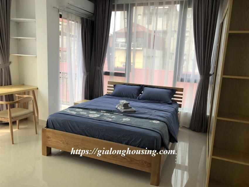 Brand new studio apartment at the corner of Hoang Quoc Viet and Nguyen Phong Sac 12