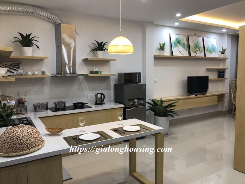 Brand new studio apartment at the corner of Hoang Quoc Viet and Nguyen Phong Sac 6