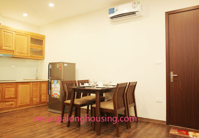 01 bedroom apartment for rent in Dao Tan street, Ba Dinh district 8