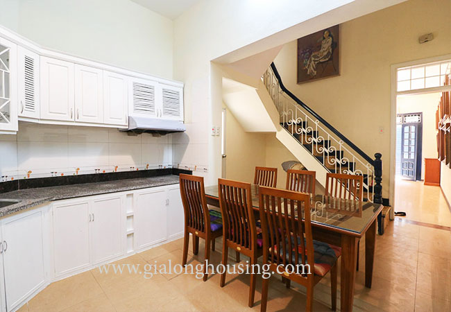 Nice furnished 03 bedroom house for rent in Ba Dinh district 7