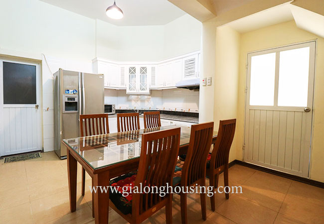 Nice furnished 03 bedroom house for rent in Ba Dinh district 8