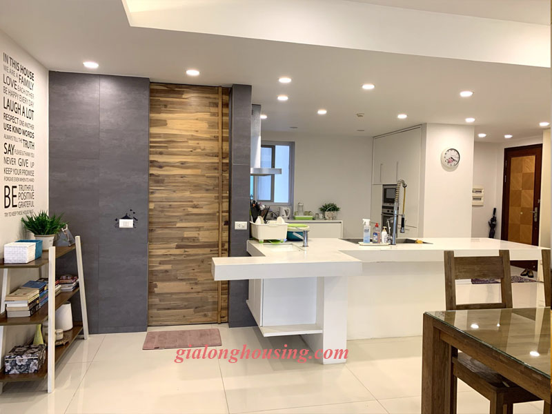 Nice furnished apartment for rent in E5 building, Ciputra 4