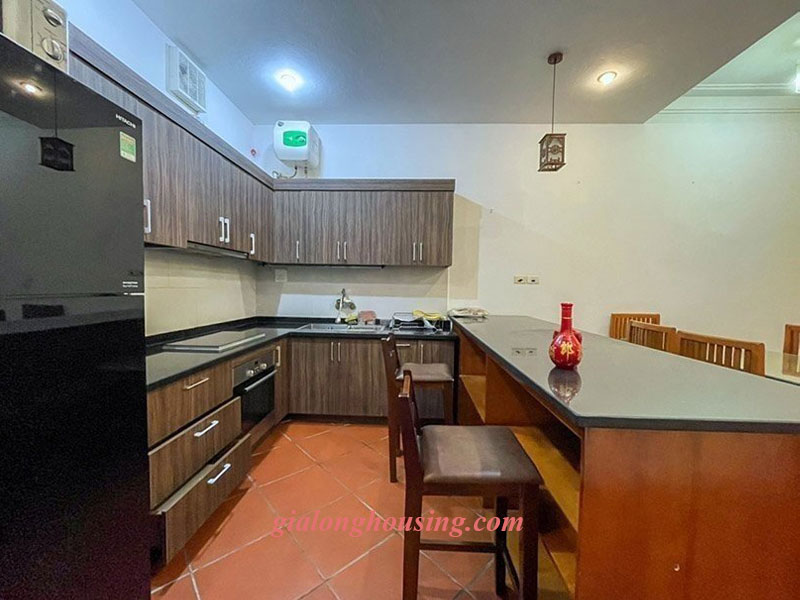 House for rent in Nghi Tam village with small yard 3