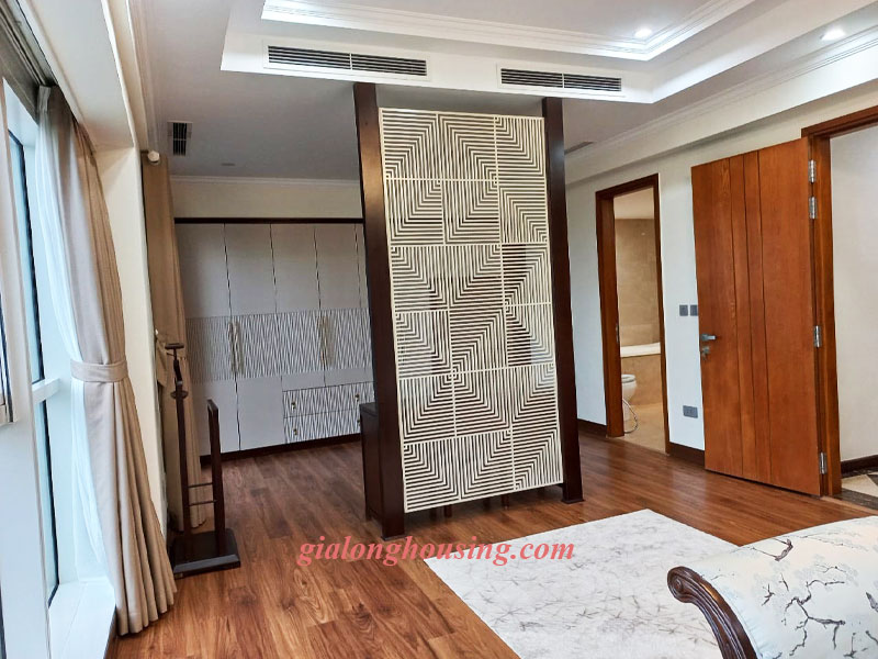 Luxury apartment for rent in L building Ciputra Hanoi, 267m2 12