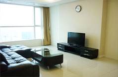 Apartment with basic furniture for rent in Tower A, Keangnam