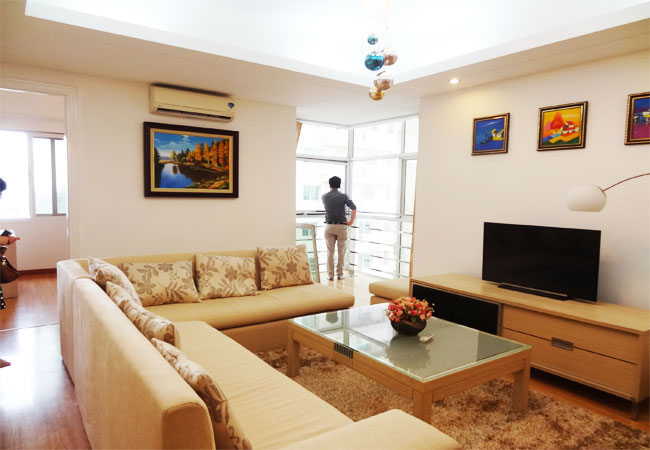 Beautiful apartment in E4 building Ciputra for rent 