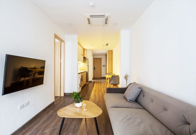 Brand new 02 bedroom apartment for rent in lane 31 Xuan Dieu street