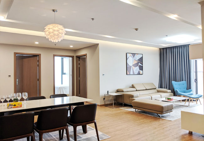 Brand new 03 bedroom apartment for rent in Vinhomes Metropolis