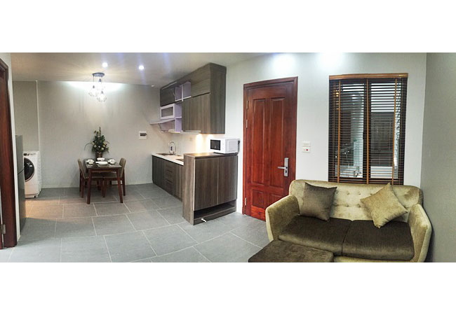 New apartment for rent in Trinh Cong Son Hanoi, next to Water park 
