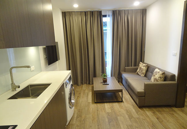 Brand new 1br apartment in To Ngoc Van Hanoi for rent 