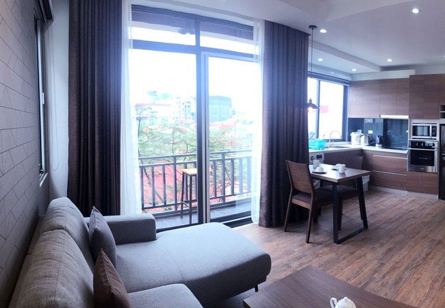 Brand new serviced apartment in 28 Tay Ho for rent 