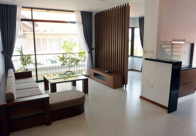Brand new serviced apartment in Xuan Dieu Hanoi