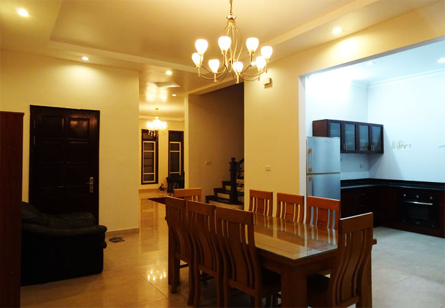 Bright and cozy villa for rent in D3 Block Ciputra Hanoi