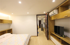 Căn hộ mới 1 phòng ngủ phố Thụy Khuê cho thuê