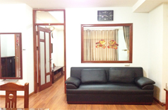 Cho thuê căn hộ dịch vụ 1 phòng ngủ trên phố Cát Linh, Đống Đa