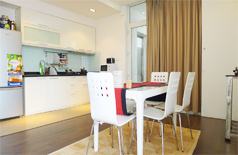 Duplex apartment for rent in Dang Thai Mai Hanoi,luxury furnished