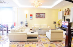 Duplex penthouse for rent in Tay Ho district