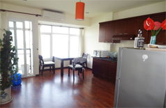 Lake view apartment for rent in To Ngoc Van street 