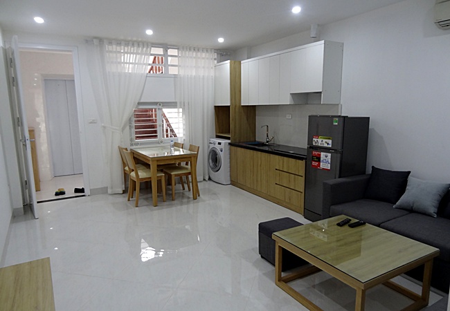 Lake view brand new serviced apartment for rent in Nhat Chieu 