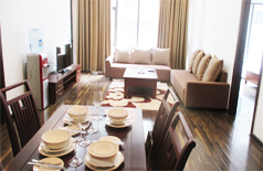 Luxury two bedroom apartment for rent in Cau Giay district