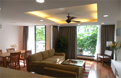 Nice apartment for rent in Truc Bach area with full services