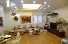 Nice fully furnished apartment in high floor, CT 13 B building 