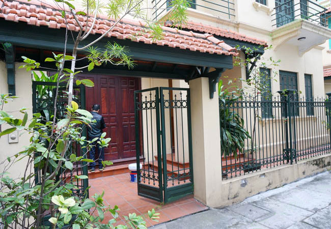 Nice house in French style, Dao Tan street, Ba Dinh district 