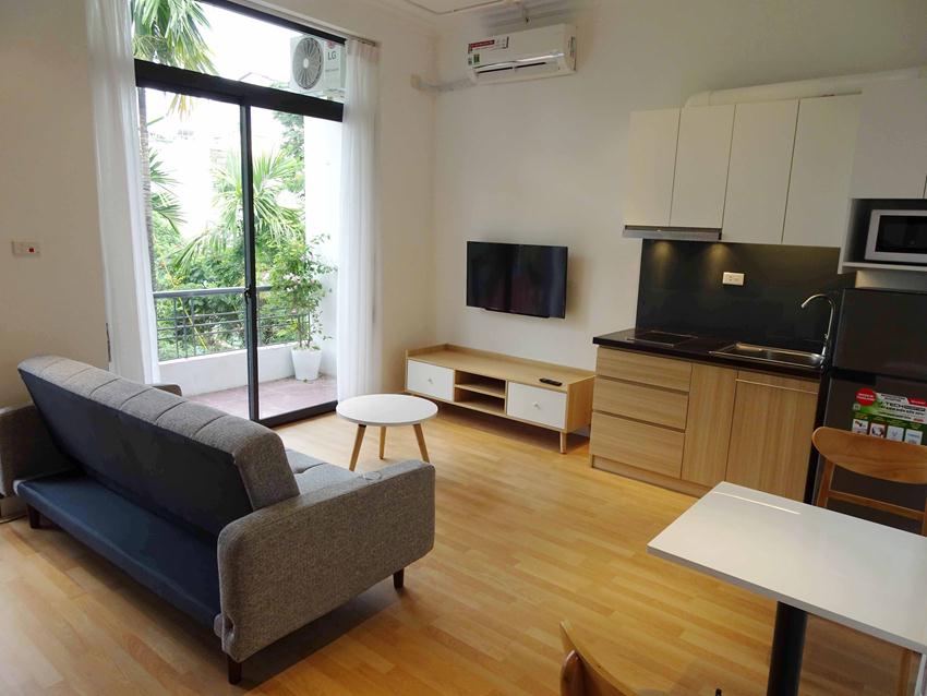 One bedroom new apartment in Ngoc Ha for rent 
