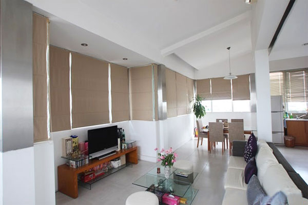 Penthouse duplex apartment in Nguyen Truong To, near Truc Bach lake