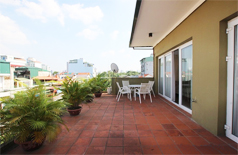 Serviced apartment for rent in Linh Lang Str,Ba Dinh District,Large Balcony