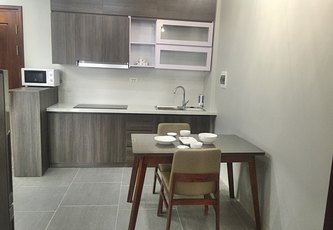 Serviced apartment for rent in Trinh Cong Son Hanoi, next to West lake 