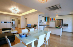 Serviced apartment for rent in Xa Dan street, Dong Da district