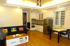 Serviced apartment for rent on Van Cao street