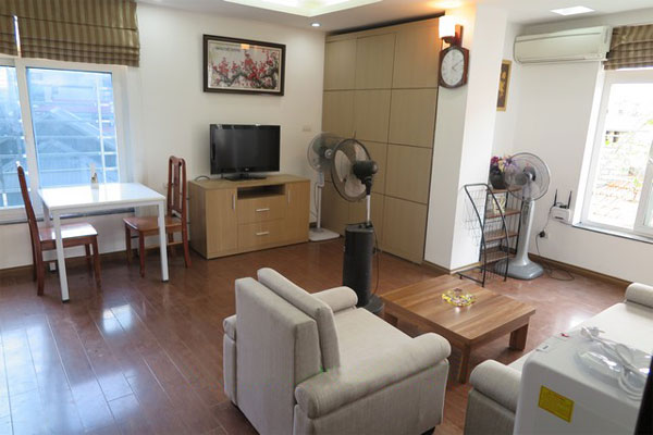 Serviced apartment in Van Bao area, near Doi Can street 