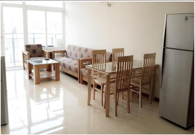 Some types of apartment in DMC Tower 535 Kim Ma street 