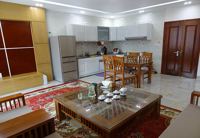 Two bedroom apartment in lane 67 To Ngoc Van for rent 