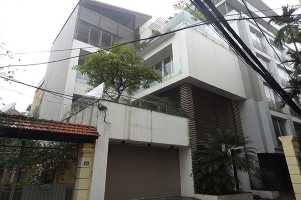 Villa for rent in To Ngoc Van street Hanoi,indoor swimming pool,partly furnished