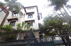 Villa for rent with large garden and yard in Tay Ho, Hanoi
